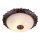 Brilagi - Lámpara de techo FRESCO 2xE27/40W/230V diámetro 30 cm bronce