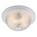 Brilagi - Lámpara de techo FRESCO 2xE27/40W/230V Ø 28 cm blanca
