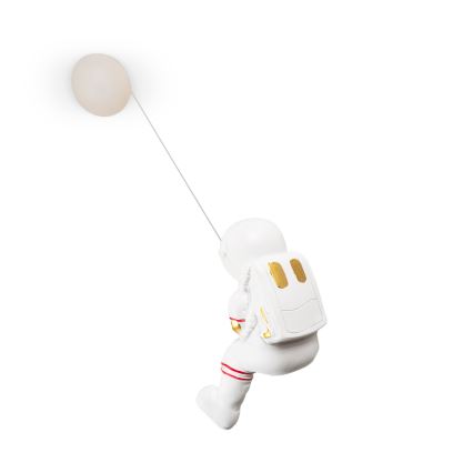 Brilagi - Lámpara de techo infantil ASTRO 1xE14/15W/230V blanca