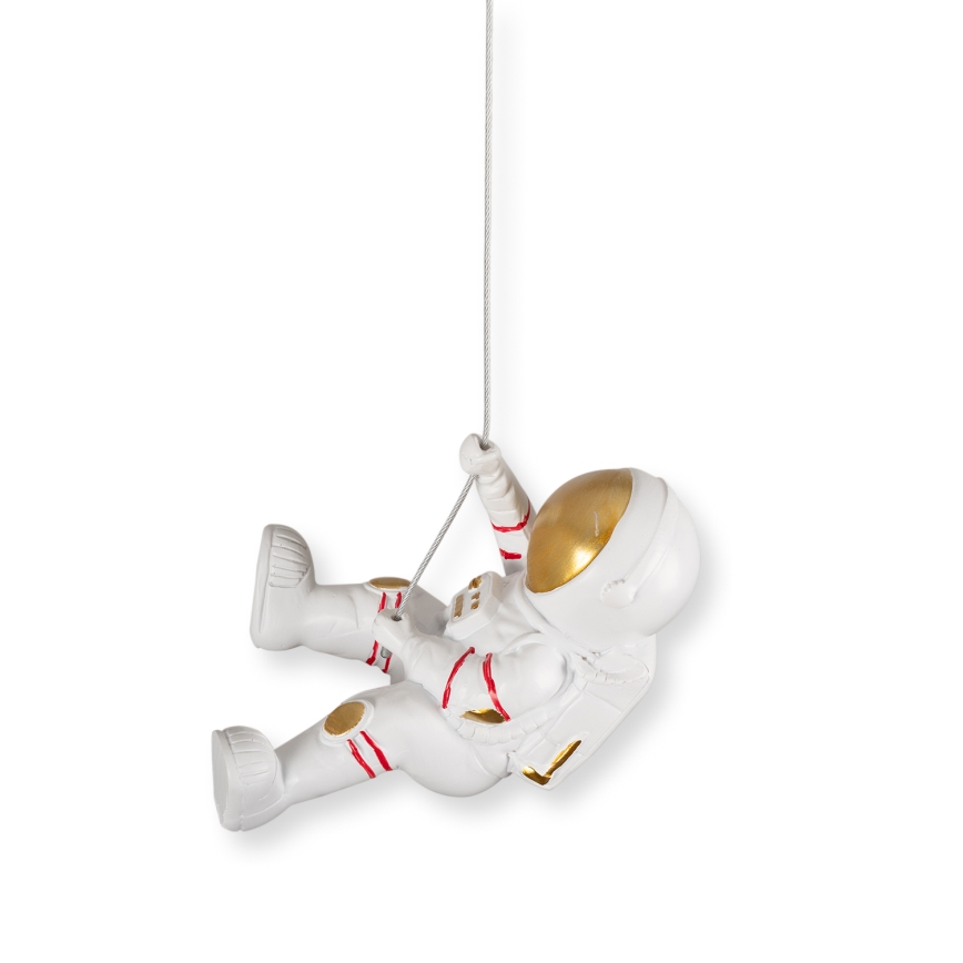 Brilagi - Lámpara de techo infantil ASTRO 1xE14/15W/230V blanca