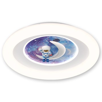 BRILAGI - Lámpara de techo infantil LED ASTRO LED/80W/230V 3000/4500/6000K Ø 51 cm
