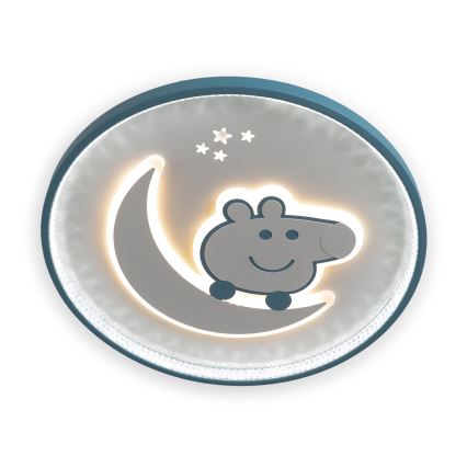 Brilagi - Lámpara de techo infantil LED PIGGY LED/70W/230V 3000/4500/6000K diámetro 45 cm