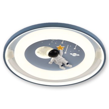 BRILAGI - Lámpara de techo infantil LED regulable ASTRO LED/55W/230V 3000-6000K diámetro 50 cm + mando a distancia