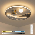 Brilagi - Lámpara de techo infantil LED regulable ASTRO LED/68W/230V 3000-6000K Ø 49 cm + mando a distancia