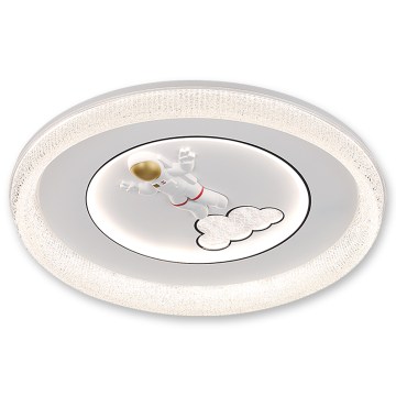BRILAGI - Lámpara de techo infantil LED regulable ASTRO LED/68W/230V 3000-6000K Ø 50 cm + mando a distancia