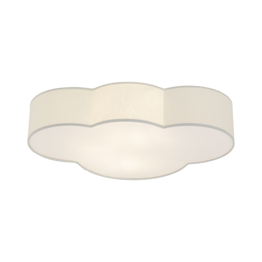 Brilagi - Lámpara de techo infantil NIMBUS 4xE27/15W/230V 46x63 cm gris