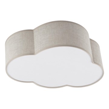 Brilagi - Lámpara de techo infantil NIMBUS MINI 2xE27/15W/230V 31x43 beige