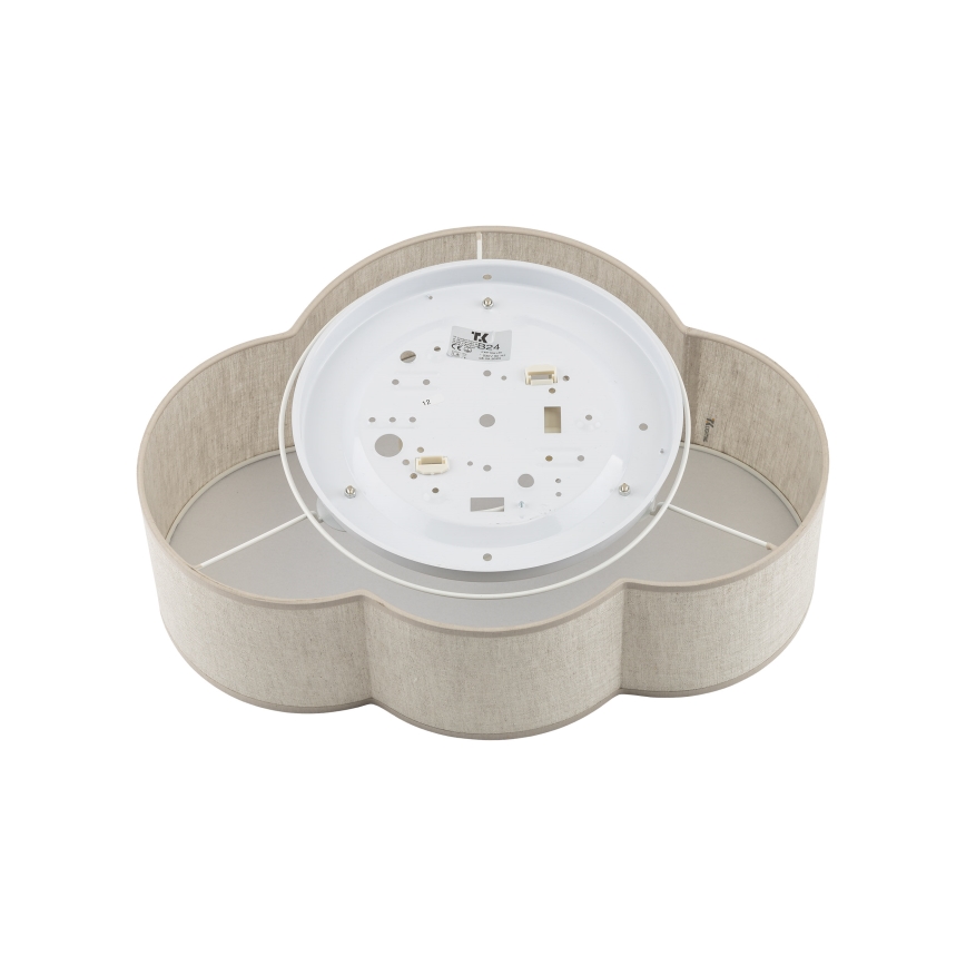Brilagi - Lámpara de techo infantil NIMBUS MINI 2xE27/15W/230V 31x43 beige