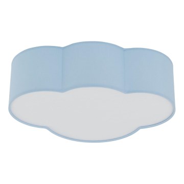 Brilagi - Lámpara de techo infantil NIMBUS MINI, 2xE27/15W/230V, 31x43 cm, azul