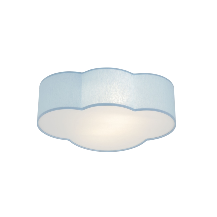Brilagi - Lámpara de techo infantil NIMBUS MINI, 2xE27/15W/230V, 31x43 cm, azul