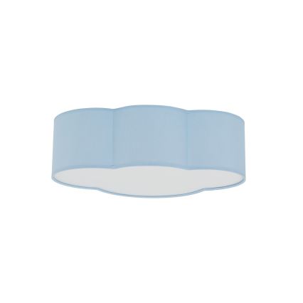 Brilagi - Lámpara de techo infantil NIMBUS MINI, 2xE27/15W/230V, 31x43 cm, azul