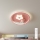 Brilagi - Lámpara de techo infantil regulable BUNNY LED/83W/230V 3000-6000K Ø 49 cm + mando a distancia