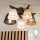Brilagi - Lámpara de techo LED ANTHONY de superficie 5xE14/40W/230V roble nogal