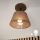 Brilagi - Lámpara de techo LED ANTHONY empotrada 1xE14/60W/230V roble nogal/marrón