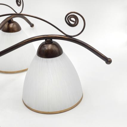 BRILAGI - Lámpara de techo LED ANTICO 5xE27/60W/230V pátina de bronce
