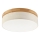 Brilagi - Lámpara de techo LED BELLADONNA LED/36W/230V Ø 40 cm crema/roble