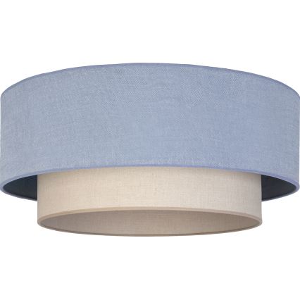 Brilagi - Lámpara de techo LED BOHO ECO 1xE27/10W/230V, diámetro 40 cm, azul/crema