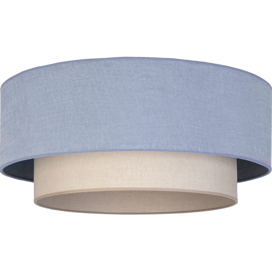 Brilagi - Lámpara de techo LED BOHO ECO 1xE27/10W/230V, diámetro 40 cm, azul/crema