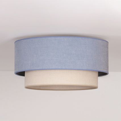 Brilagi - Lámpara de techo LED BOHO ECO 1xE27/10W/230V, diámetro 40 cm, azul/crema