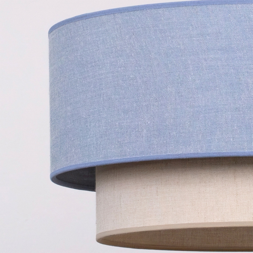 Brilagi - Lámpara de techo LED BOHO ECO 1xE27/10W/230V, diámetro 40 cm, azul/crema