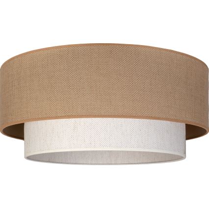 Brilagi - Lámpara de techo LED BOHO ECO 1xE27/10W/230V diámetro 40 cm beige/crema