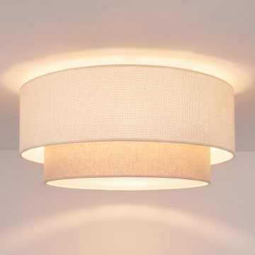 Brilagi - Lámpara de techo LED BOHO ECO 1xE27/10W/230V Ø 40 cm crema
