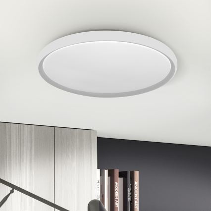 Brilagi - Lámpara de techo LED CARLOS LED/24W/230V Ø 40 cm blanca