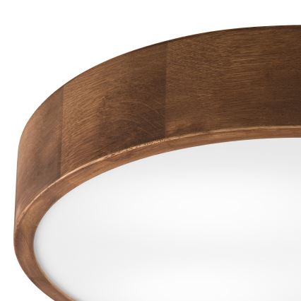 BRILAGI - Lámpara de techo LED CARVALHO 3xE27/15W/230V roble/cerezo, diámetro 47 cm
