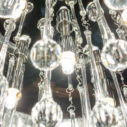 Brilagi - Lámpara de techo LED de cristal JEWEL 5xG9/40W/230V Ø 40 cm