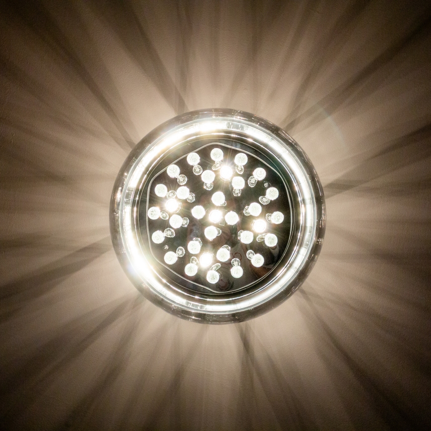 Brilagi - Lámpara de techo LED de cristal JEWEL 5xG9/40W/230V Ø 40 cm