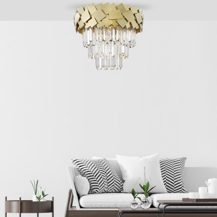 Brilagi - Lámpara de techo LED de cristal MIRAGE 6xE14/40W/230V Ø 48 cm