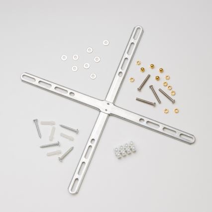BRILAGI - Lámpara de techo LED de cristal MOZART 5xE14/40W/230V diámetro 40 cm dorada