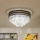 Brilagi - Lámpara de techo LED de cristal VELURE, 5xE14/40W/230V, Ø 46 cm, negra