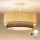 Brilagi - Lámpara de techo LED de montaje en superficie BOHO STYLE 1xE27/15W/230V Ø 40 cm crema/marrón