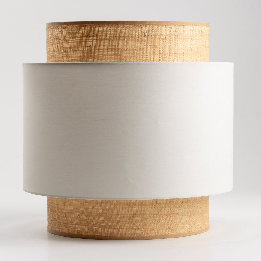 Brilagi - Lámpara de techo LED de montaje en superficie CERIA 1xE27/60W/230V diámetro 40 cm beige/blanco