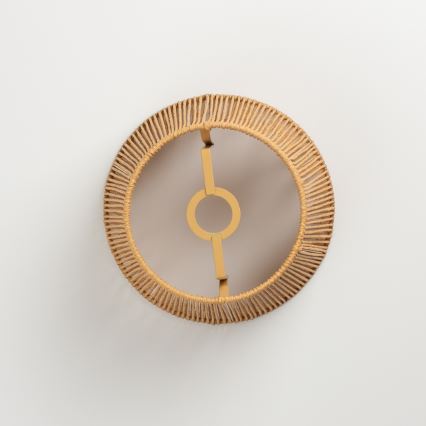 Brilagi - Lámpara de techo LED de montaje en superficie CERIA BOHO 1xE27/40W/230V Ø 28 cm marrón