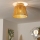 Brilagi - Lámpara de techo LED de montaje en superficie CERIA BOHO 1xE27/40W/230V Ø 28 cm marrón/roble