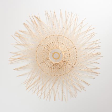 Brilagi - Lámpara de techo LED de montaje en superficie CERIA BOHO 1xE27/40W/230V Ø 70 cm bambú/roble