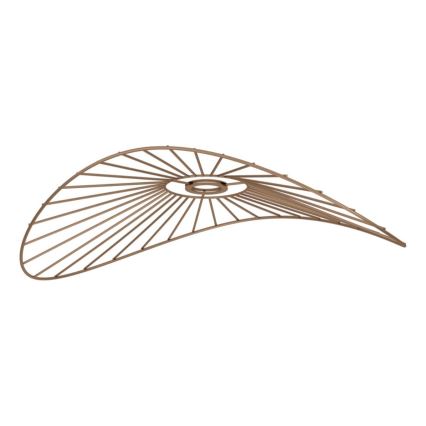 Brilagi - Lámpara de techo LED de montaje en superficie CERIA WIRE 1xE27/40W/230V 40x56 cm bronce/roble