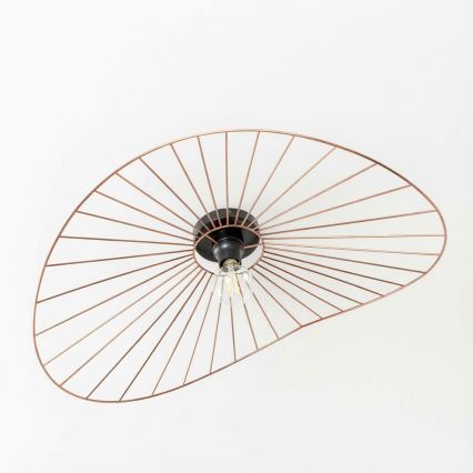 Brilagi - Lámpara de techo LED de montaje en superficie CERIA WIRE 1xE27/40W/230V 60x80 cm bronce