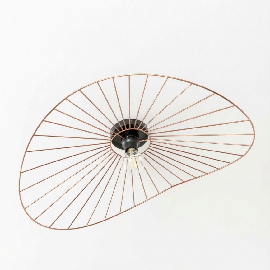 Brilagi - Lámpara de techo LED de montaje en superficie CERIA WIRE 1xE27/40W/230V 60x80 cm bronce