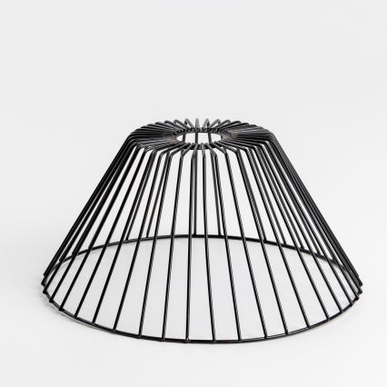 Brilagi - Lámpara de techo LED de montaje en superficie CERIA WIRE 1xE27/60W/230V, diámetro 30 cm, negra