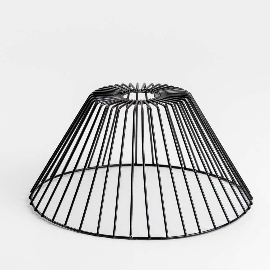Brilagi - Lámpara de techo LED de montaje en superficie CERIA WIRE 1xE27/60W/230V, diámetro 30 cm, negra