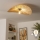 Brilagi - Lámpara de techo LED de montaje superficial CERIA BOHO 1xE27/40W/230V, diámetro 60 cm, rafia