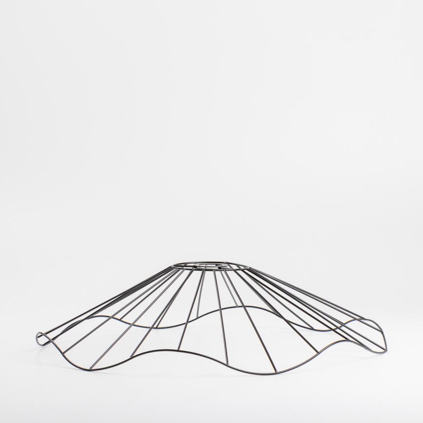 Brilagi - Lámpara de techo LED de montaje superficial CERIA WIRE 1xE27/40W/230V Ø 60 cm negro/roble