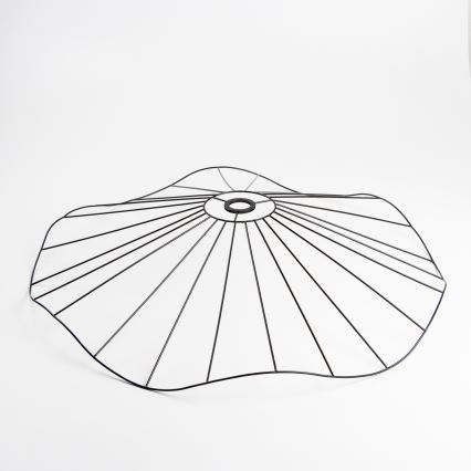 Brilagi - Lámpara de techo LED de montaje superficial CERIA WIRE 1xE27/60W/230V Ø 80 cm negra