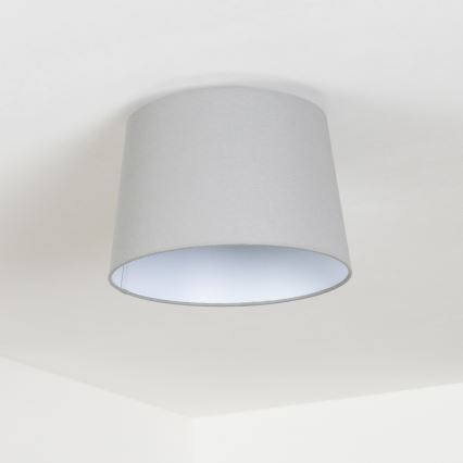 Brilagi - Lámpara de techo LED de superficie CERIA 1xE27/40W/230V, diámetro 30 cm, gris