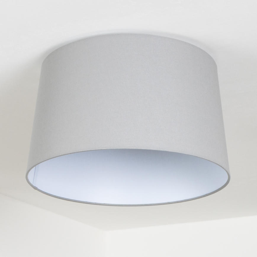 Brilagi - Lámpara de techo LED de superficie CERIA 1xE27/40W/230V, diámetro 45 cm, gris