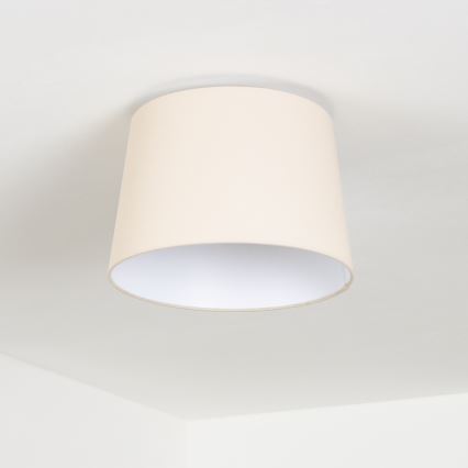 Brilagi - Lámpara de techo LED de superficie CERIA 1xE27/40W/230V Ø 30 cm beige