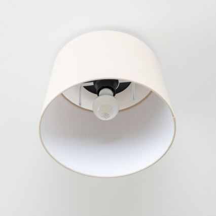 Brilagi - Lámpara de techo LED de superficie CERIA 1xE27/40W/230V Ø 30 cm beige